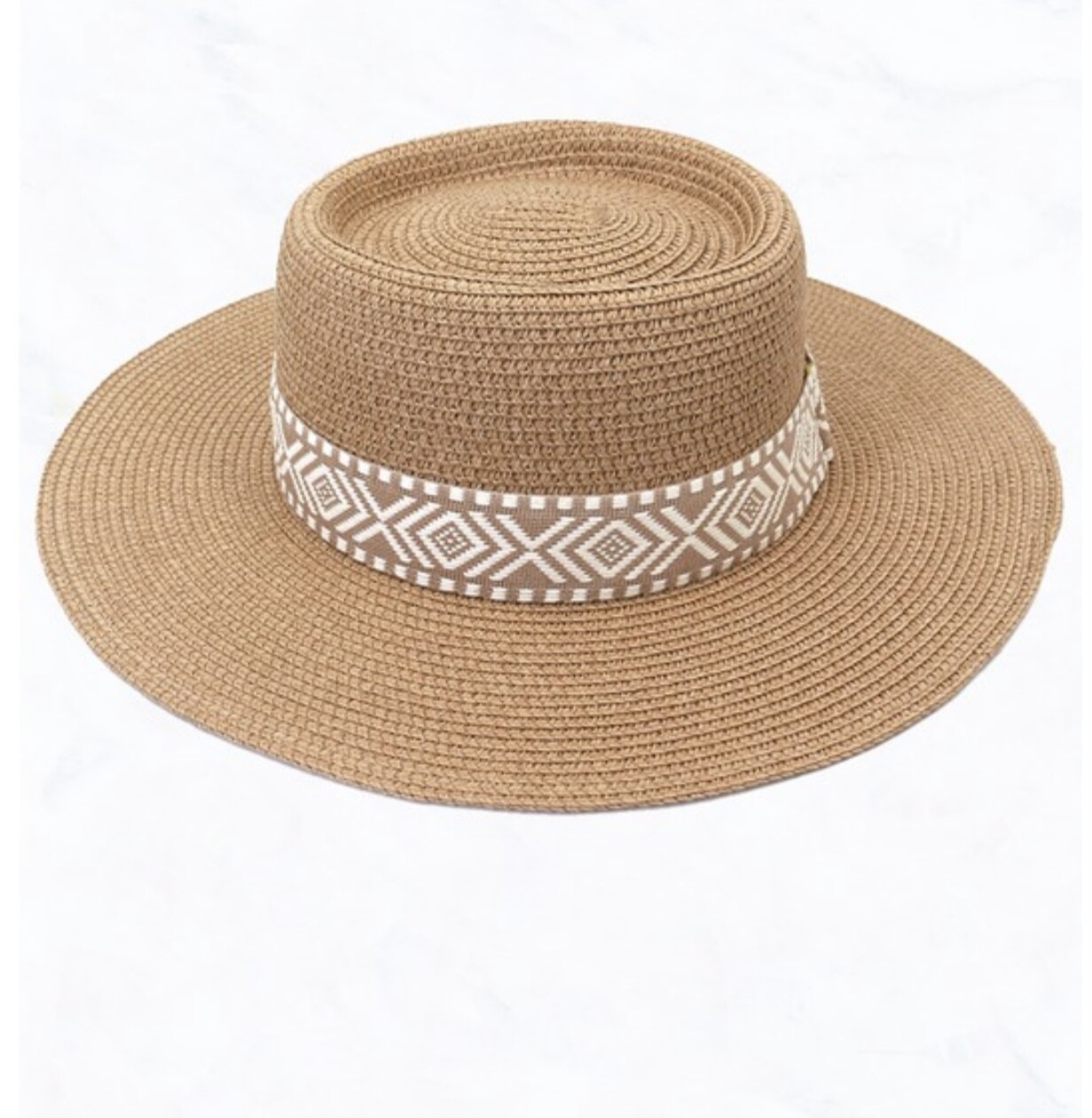 Sun Hat with Interchangeable Band, Khaki