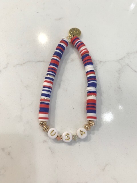 USA Red\White\Blue Stretch
