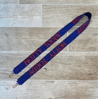 Beaded Purse Strap, Hotty Toddy