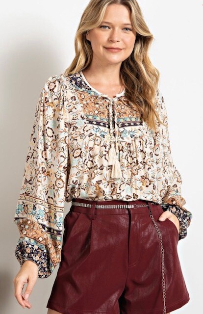 Faux Leather Short, Maroon