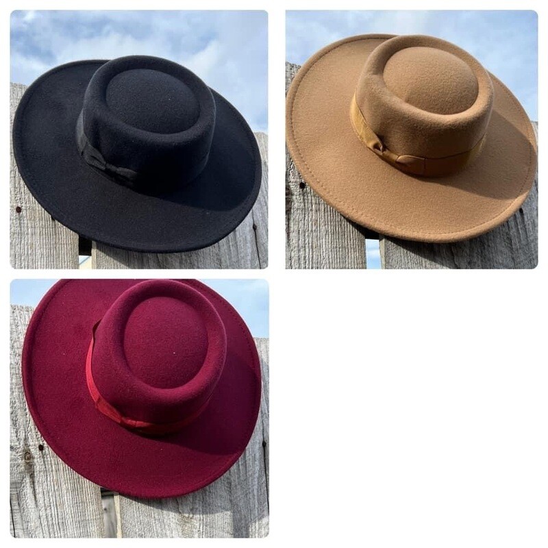 Felt Hat, Tan