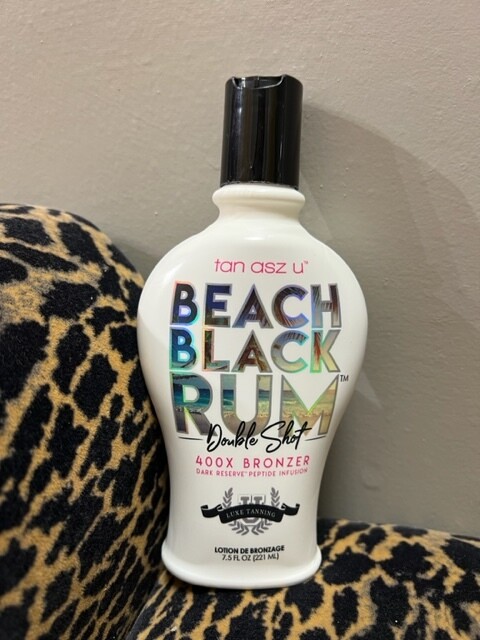 TAU Beach Black Rum Double Shot