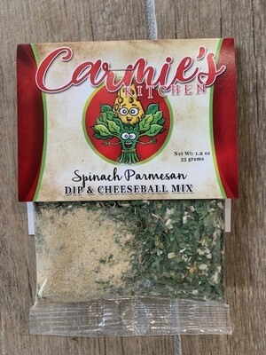Carmie's Kitchen Spinach Parmesan Dip