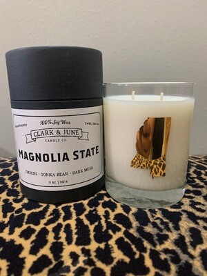 "Magnolia State" Candle, Embers-Tonka Bean-Dark Musk