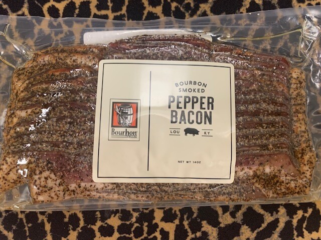 Bourbon Barrel Smoked Pepper Bacon