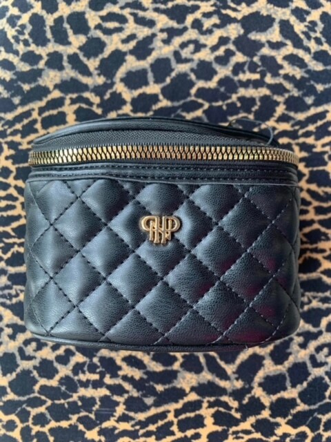 Getaway Jewelry Case, Timeless Black Quilted