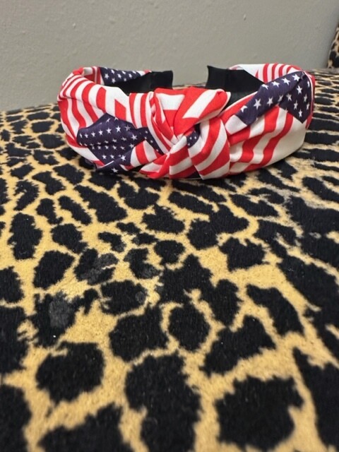 Patriotic Headband, Flag