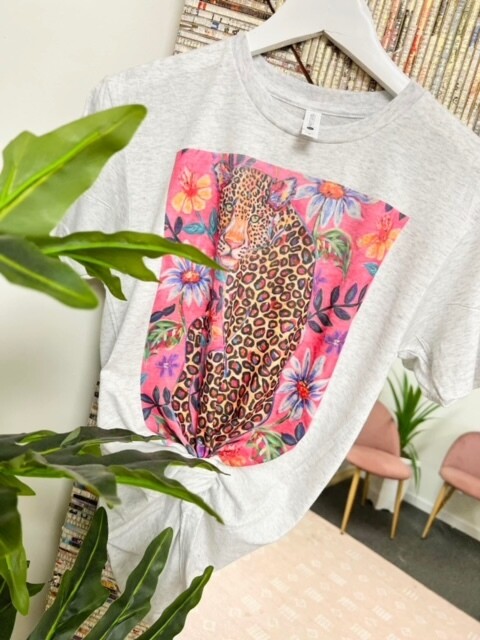 RR Tee, Wild Leopard