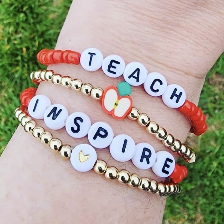 Teach & Inspire Stretch Bracelet Set
