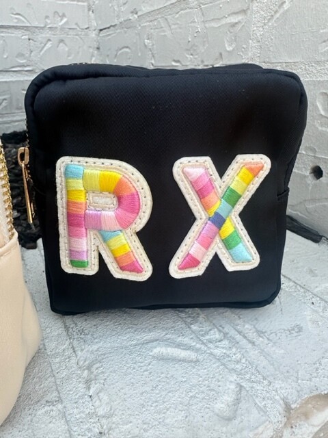 RX Zippered Bag, Black
