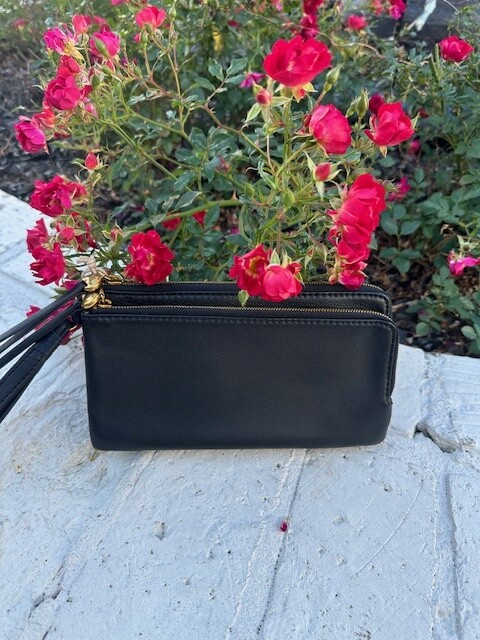Hobo Dayton Wristlet, Black