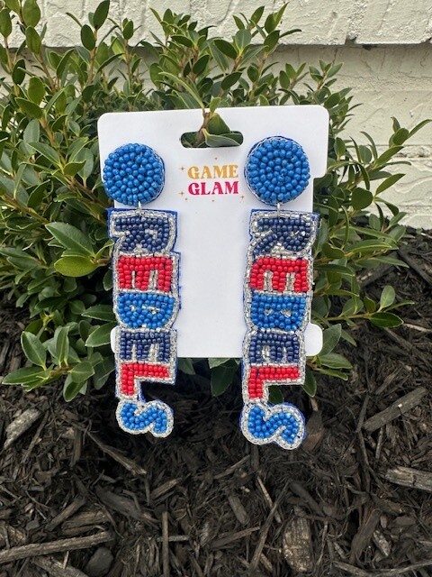 KL Rebels Mixed Beaded Earrings