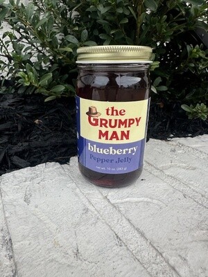 Grumpy Man Blueberry Peper Jelly (10oz.)