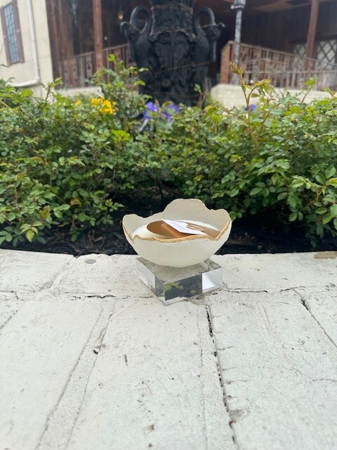 BS Candle Bowl, Lemon Lilly