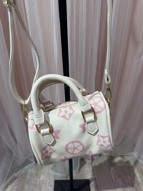 Mini Me Inspired Soft Barrell, Beige with Pink