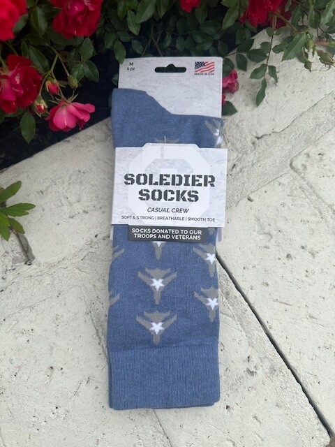 Soledier Socks, Airplane