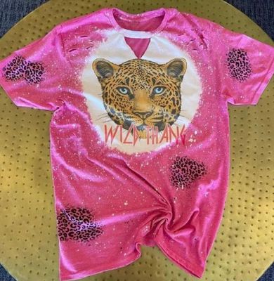 Wild Thang Distressed, Bleached Pink