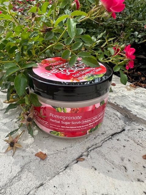 Hempz Herbal Sugar Scrub, Pomegranate