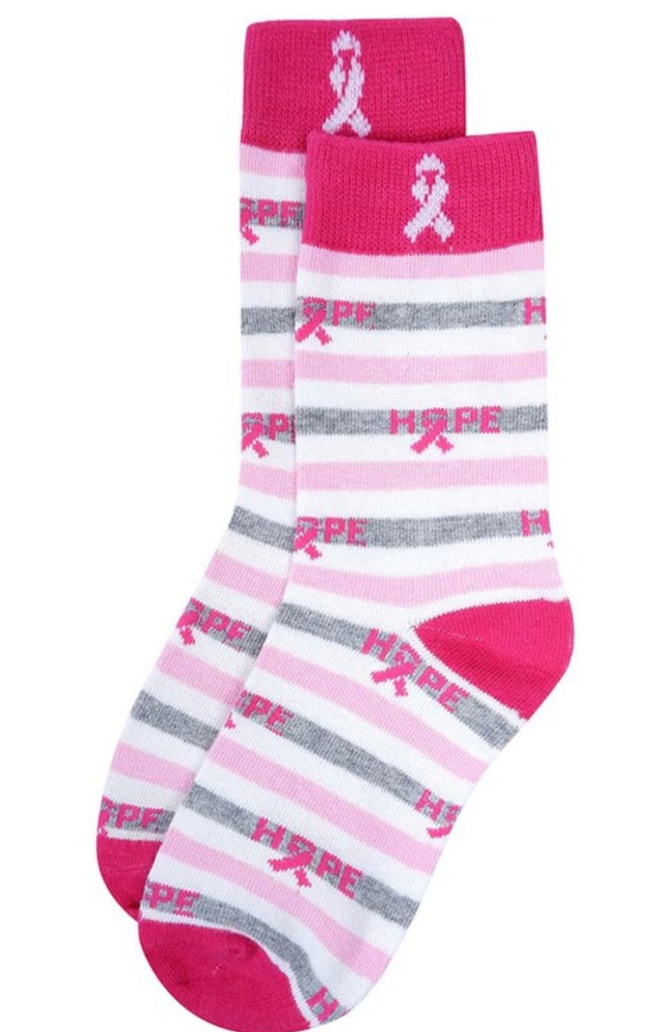 Pink Ribbon HOPE Stripe