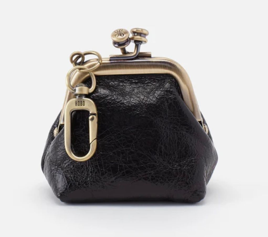 Hobo Run Frame Pouch, Black