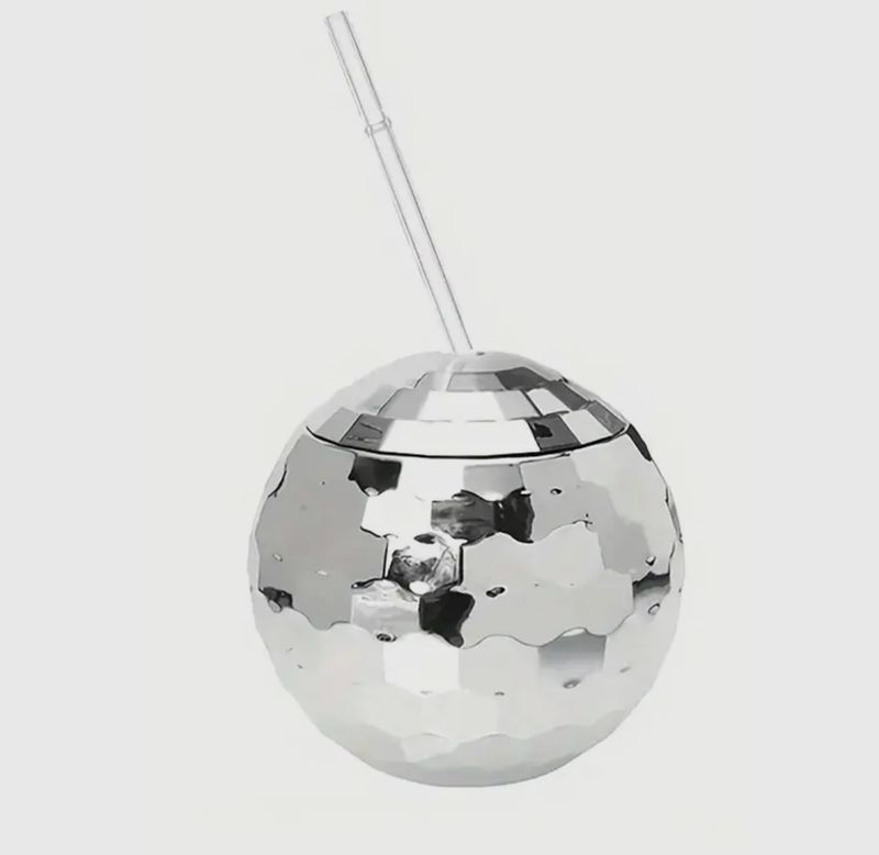 Disco Ball Cup, Silver