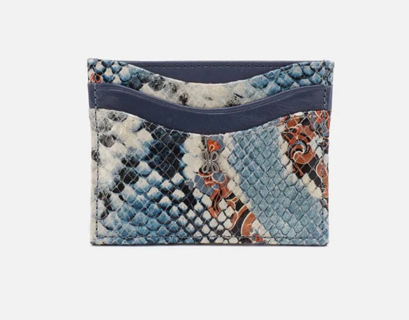 Hobo Max Card Case, Blue Tempest