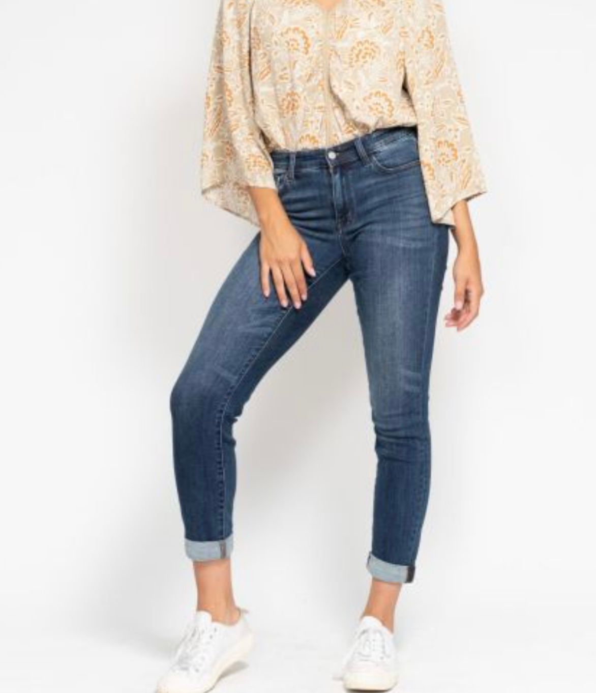 Judy Blue CORE Cuffed Slim Fit