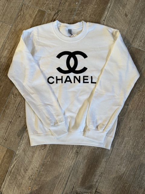 CC Chanel Sweatshirt, White