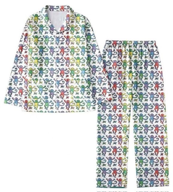 Monkey PJ Set, Multi