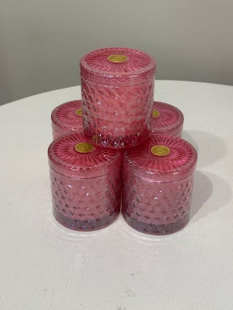 SOi Cake For Breakfast 15oz Shimmer Candle, 2 Wick, Pink