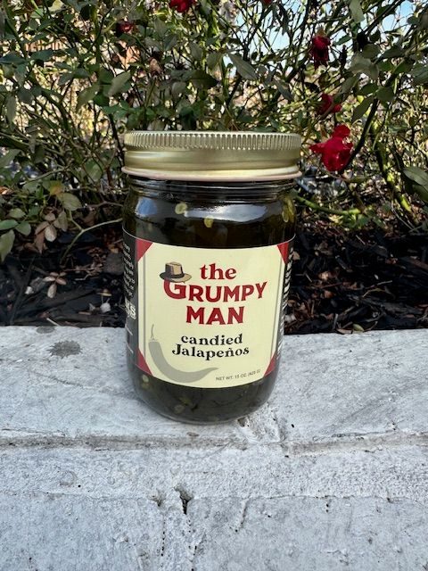 Grumpy Man Candied Jalapenos (15oz)
