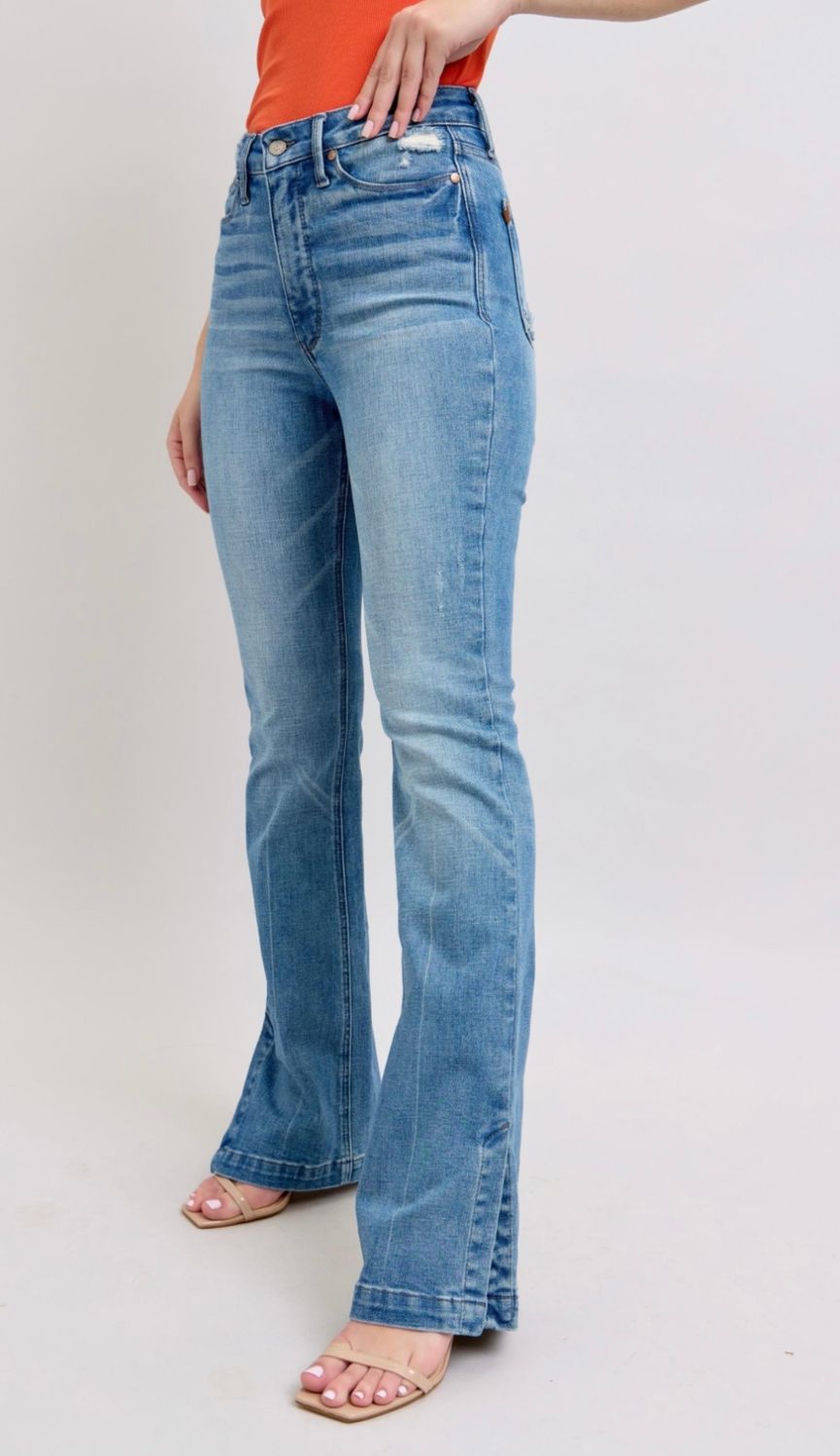 Judy Blue HW Vintage Side Slit Boot
