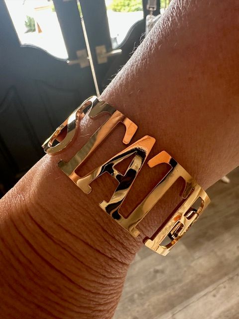 SS Designs State Bangle, Gold
