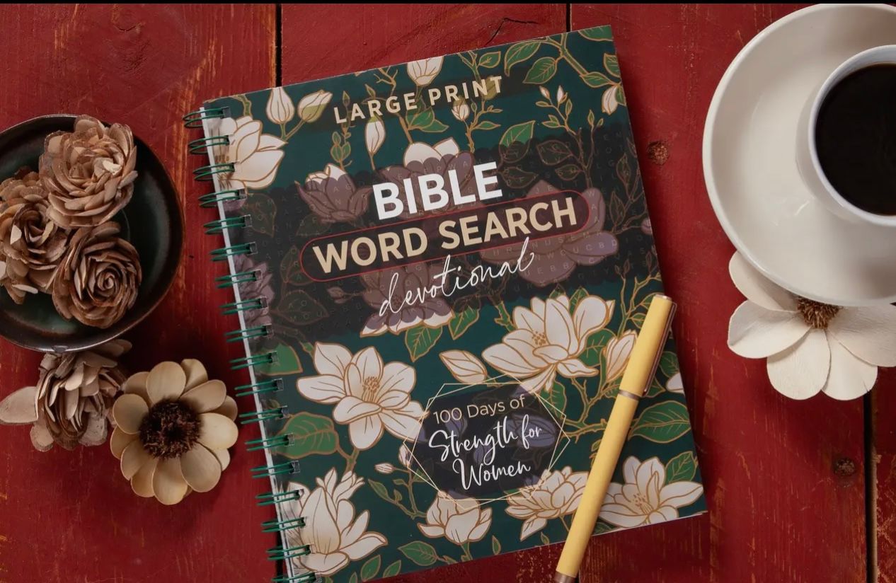 Strength For Women Bible Word Search, Large Print