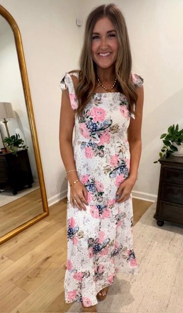 Enchanting Floral Dress