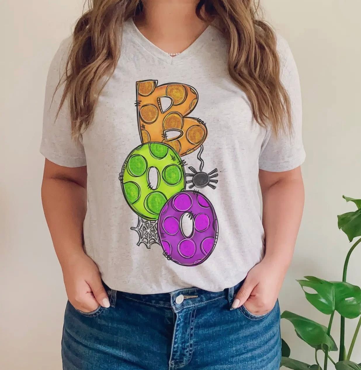 Boo Tee, Grey