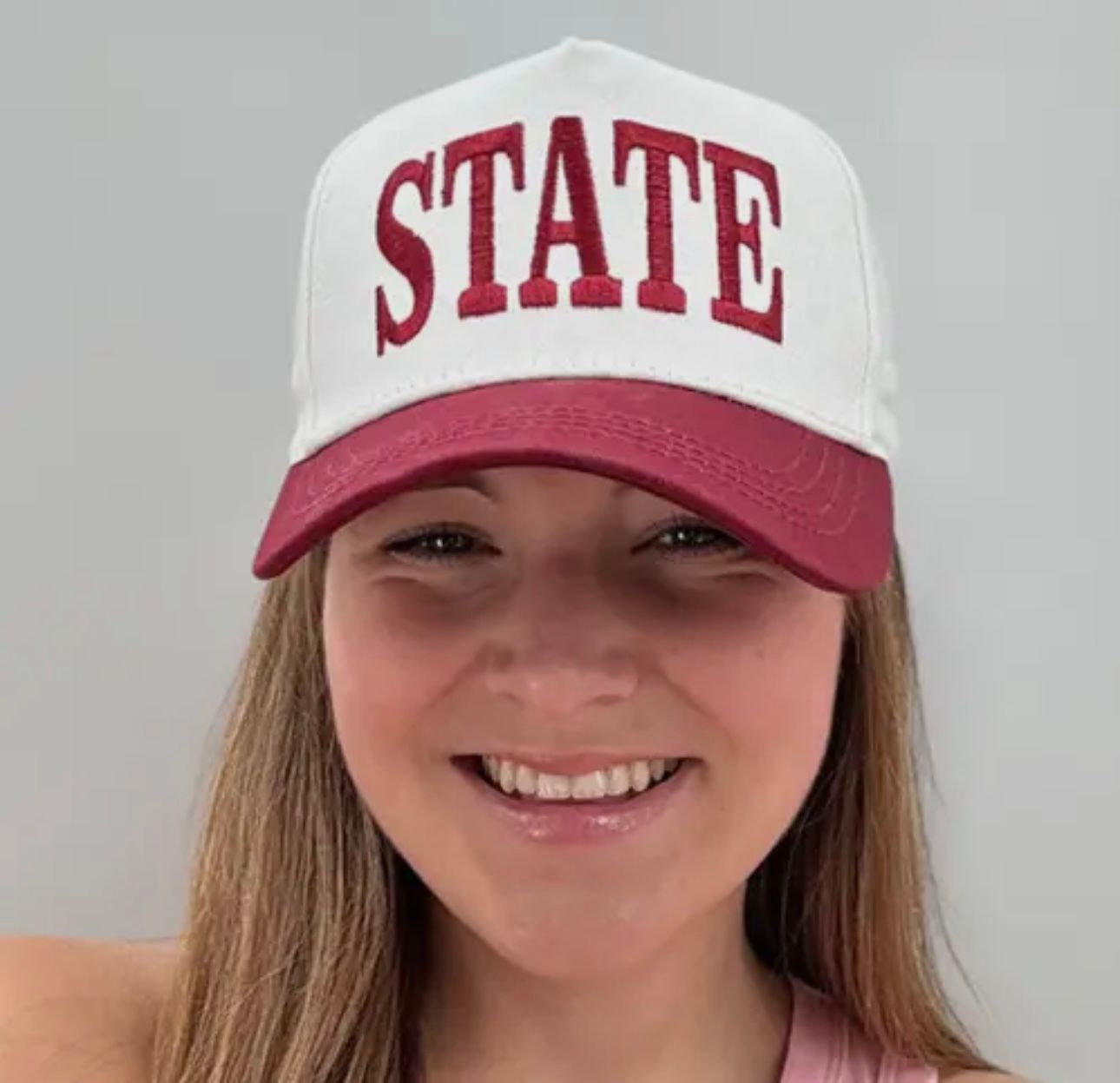 STATE Maroon Trucker Hat