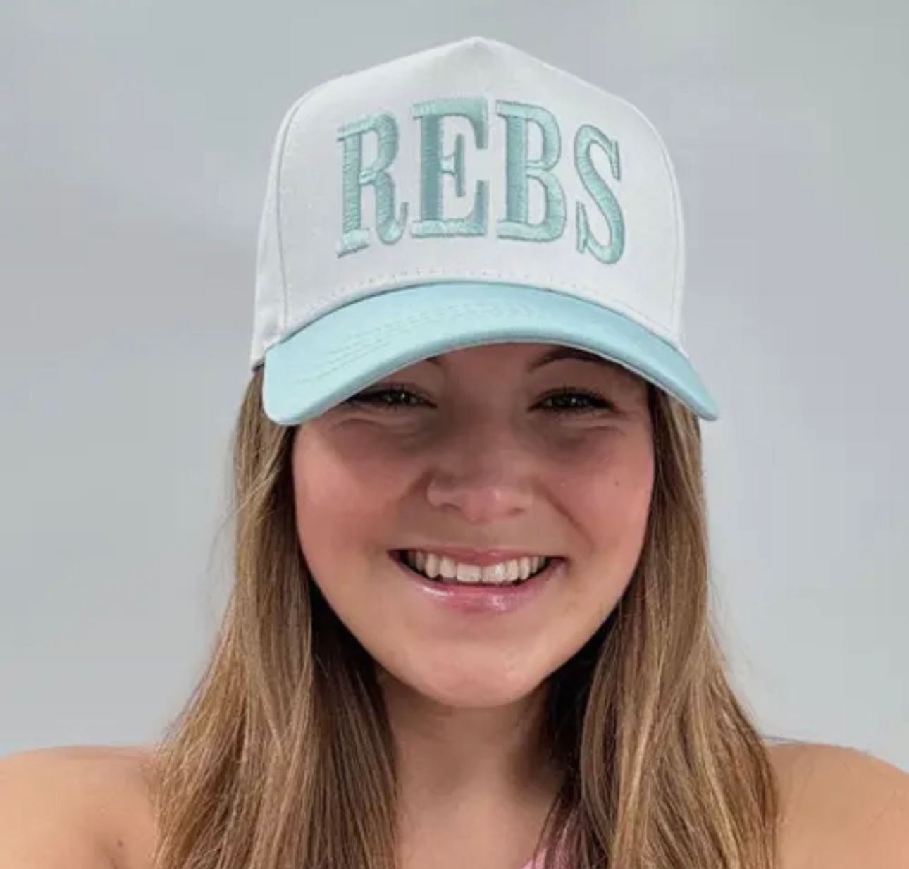 REBS Light Blue Trucker Hat