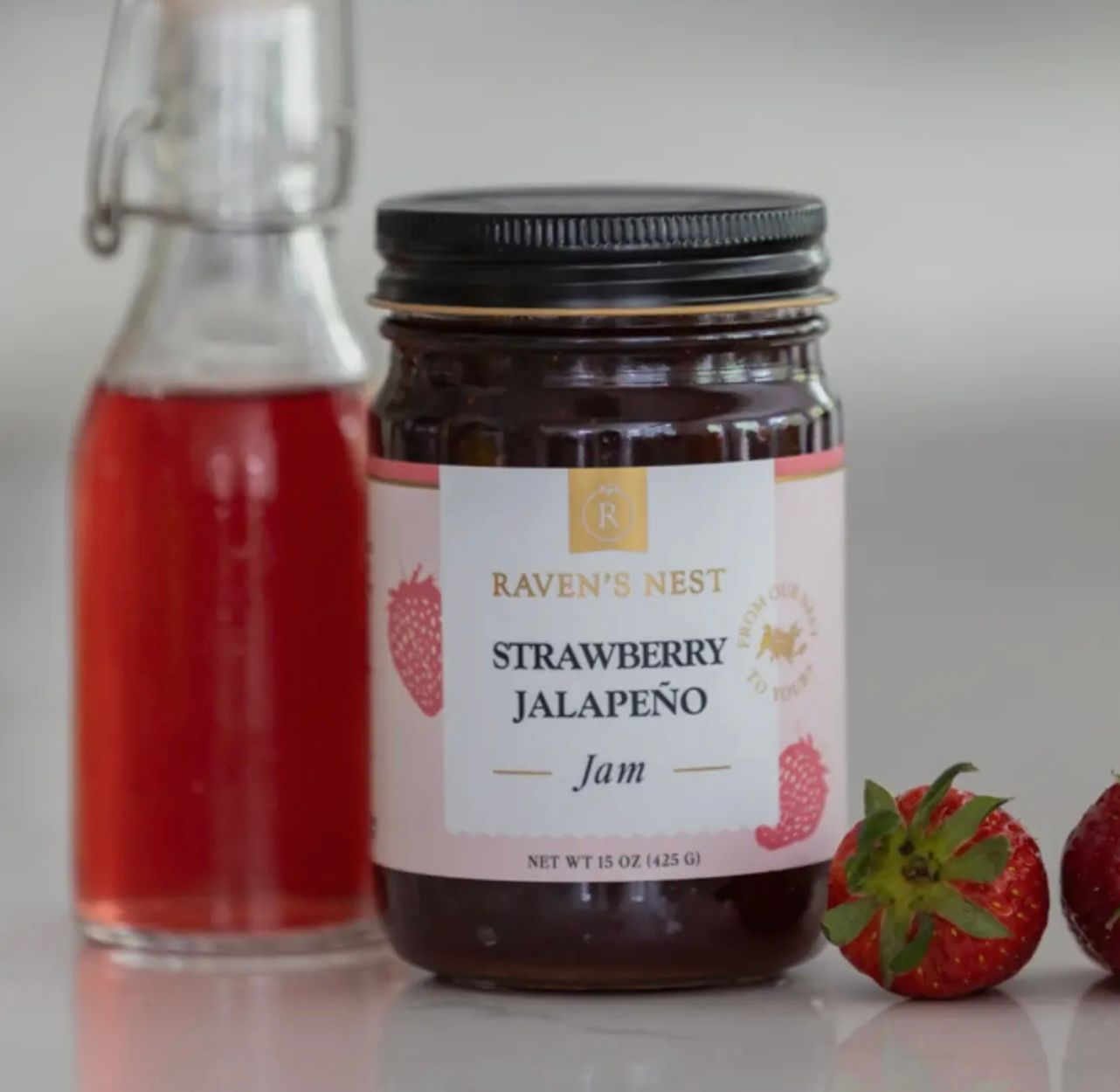 Raven&#39;s Nest Strawberry Jalapeño Jam