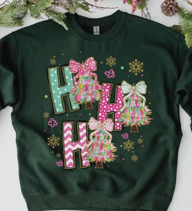 HoHoHo Trees, Forest Green