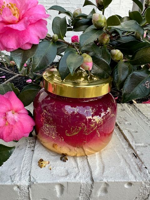 Capri Blue 19oz Glimmer Signature Jar, Volcano