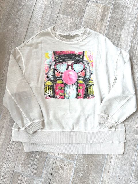 Bubble Gum Nutcracker Sweatshirt
