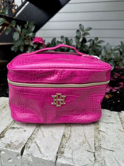 CH Hampton Train Case, Hot Pink