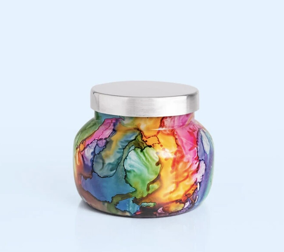 Capri Blue 8oz. Watercolor, Volcano