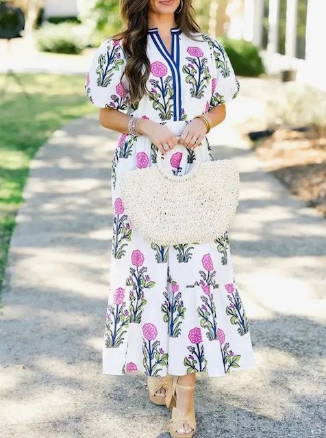 Bohemia Floral Maxi Dress