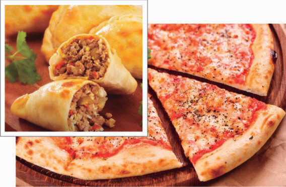 Promo 1 Pizza Común y 1 Docena de Empanadas