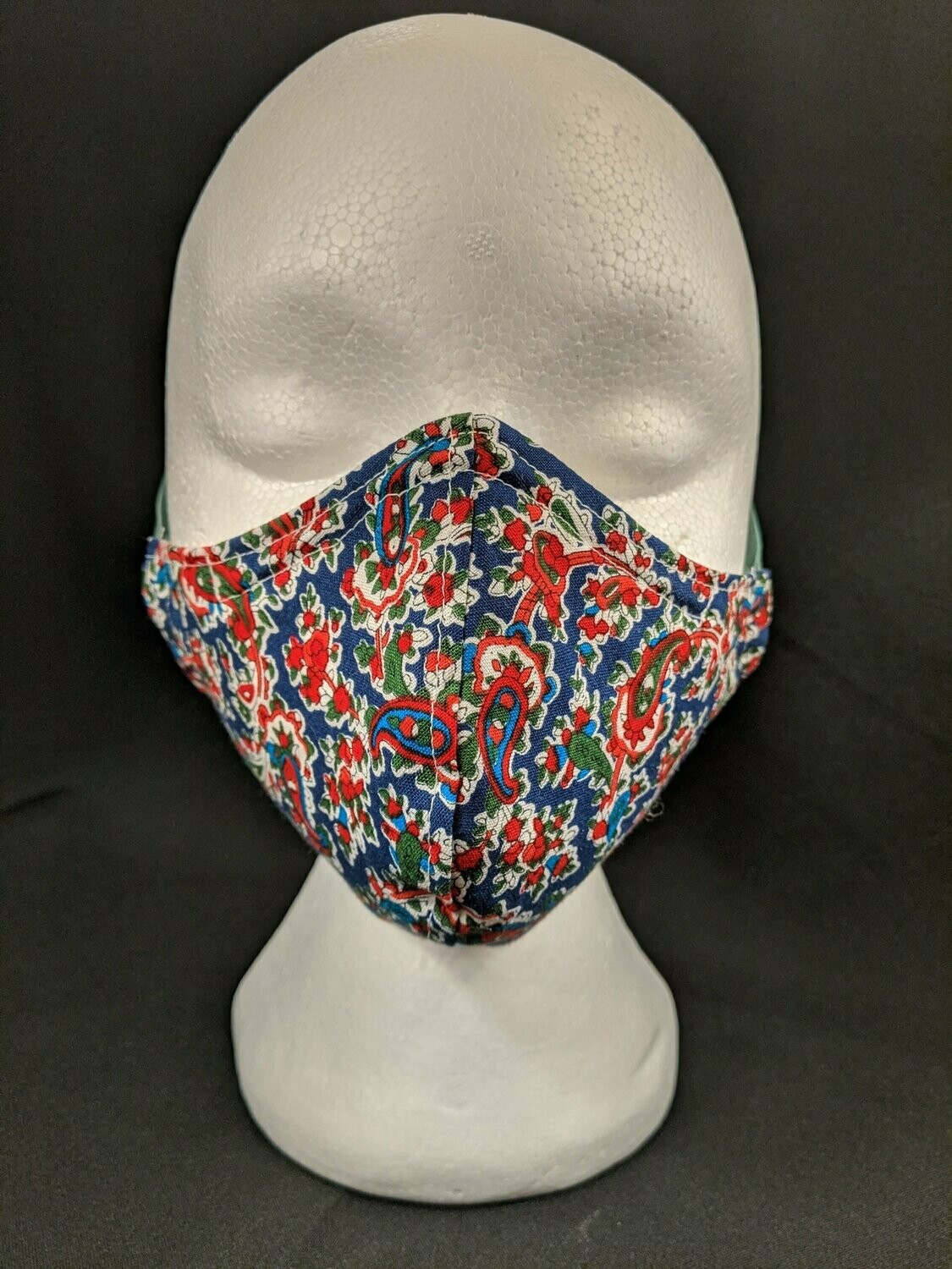 Paisley Red - Printed Design Mask
