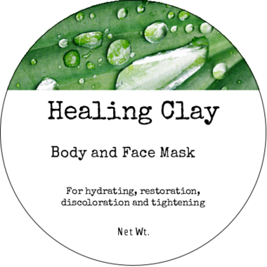 Healing Indian Clay Body and Face Mask
