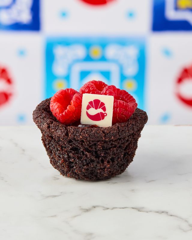 Tortino vegano ai lamponi