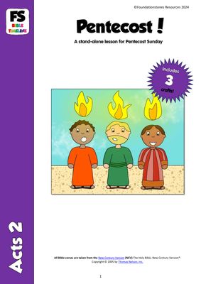 Pentecost - Stand-alone lesson